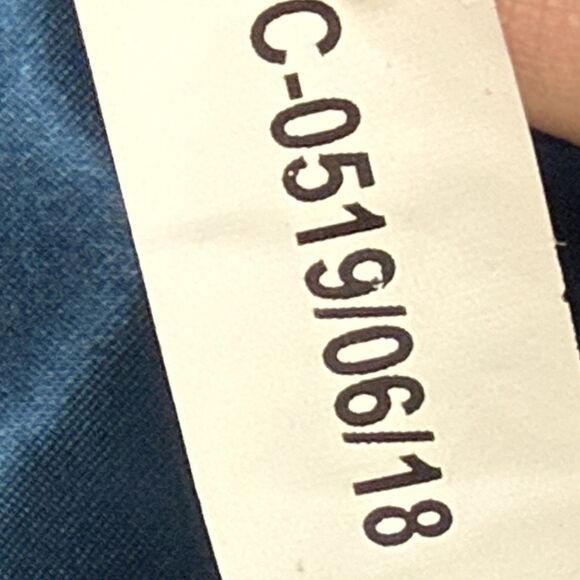 Hell Bunny Wake Up Skull Bomber Jacket 2XL 14 US Blue Goth Rockabilly Retro - Picture 9 of 12